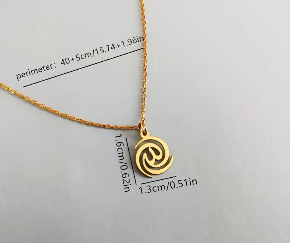 Arabic Calligraphy Pendant Necklace – Elegant Copper Islamic Jewelry for Women