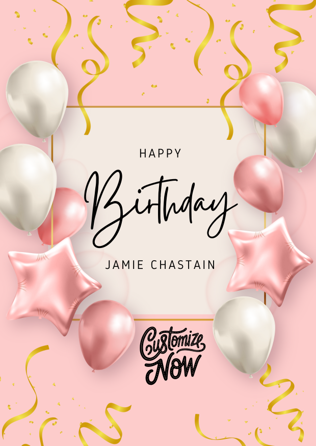 Birthday Digital Personalized Greeting Card – Custom Design
