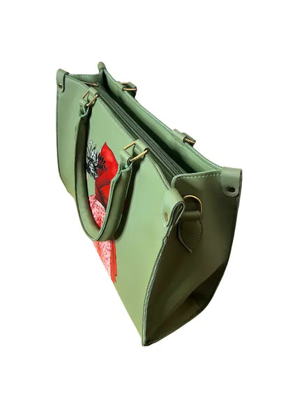 Elegant Printed Tote Handbag – Stylish Women’s Shoulder Bag with Artistic Design (Available in Multiple Colors)
